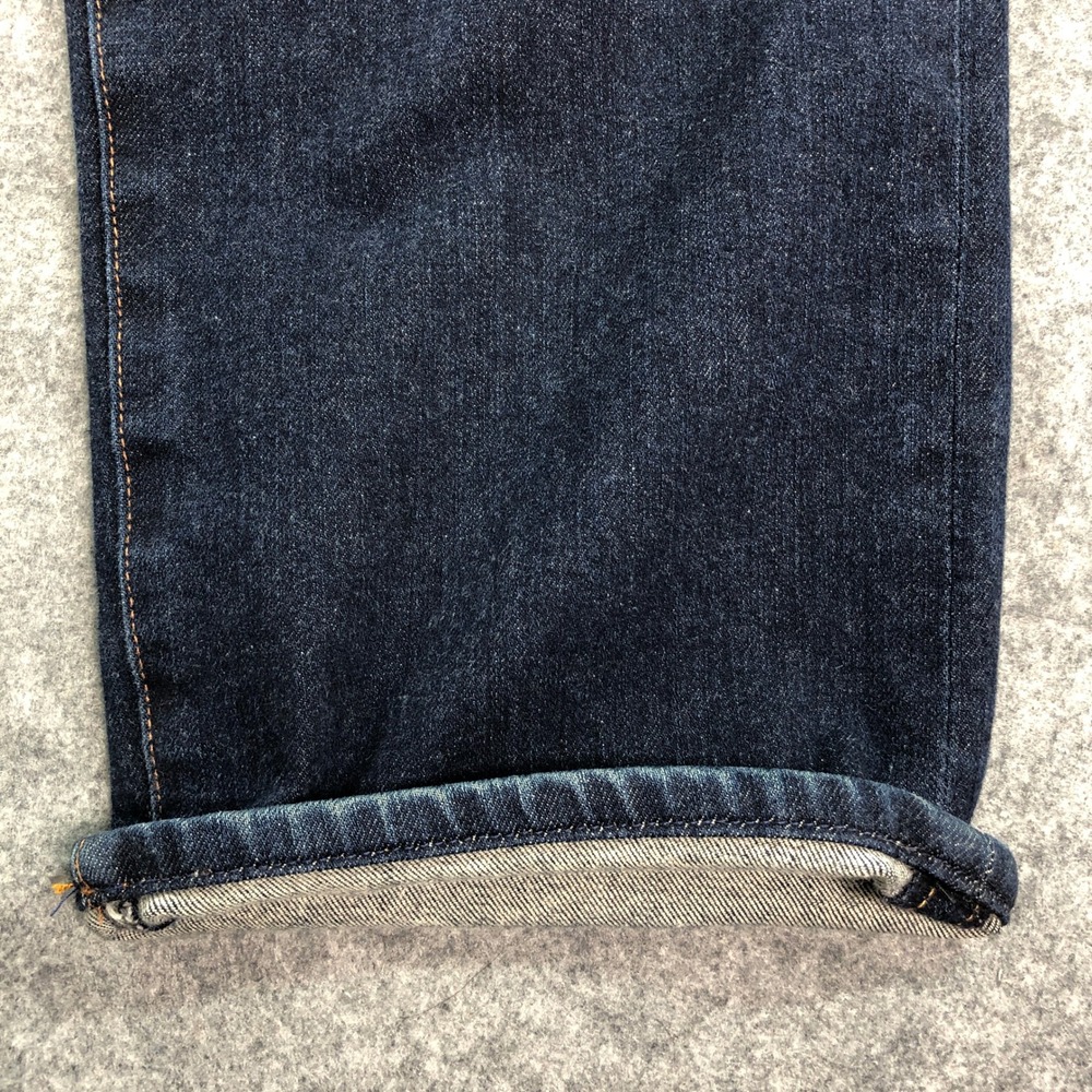 AG GRADUATE Mens Jeans 38x32 (fits 40x29) Tailored Leg Blue Dark Wash Stretch - Picture 15 of 16